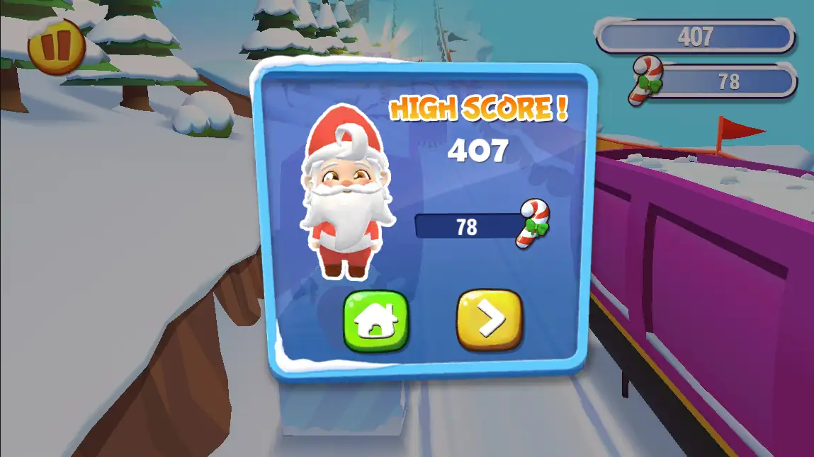 Santa Run Screenshot 1
